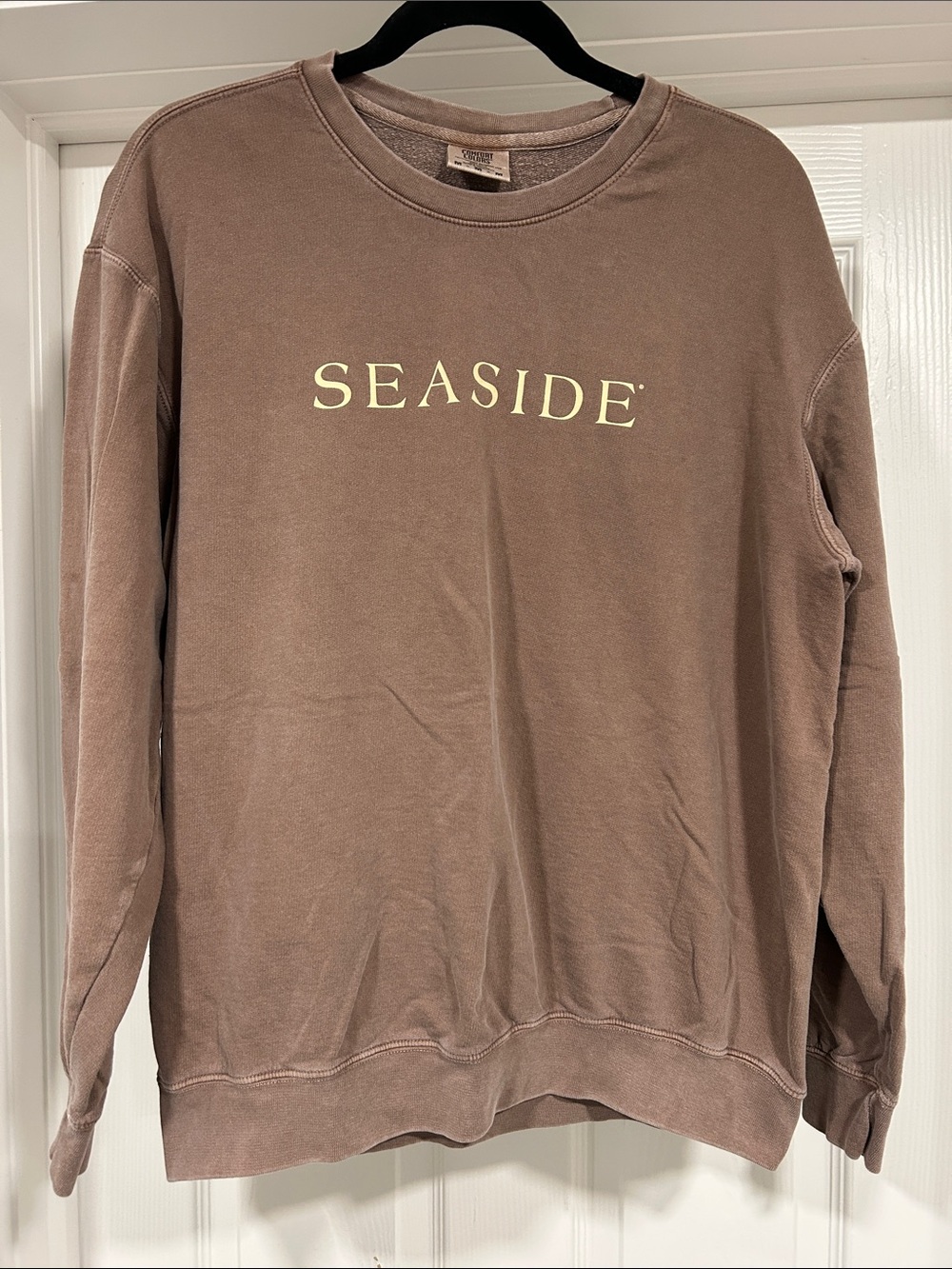 Comfort Colors SEASIDE Crewneck Sweatshirt - Brown